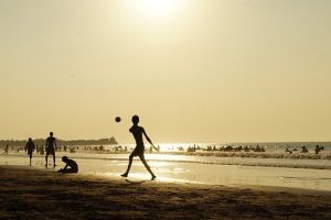 Juegos al aire libre para la playa